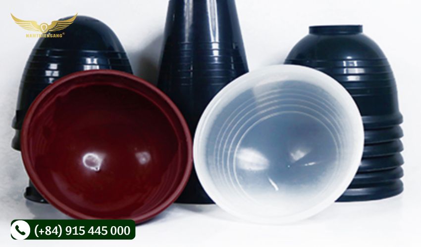 Chén nhựa đựng mủ cao su 1.5L 