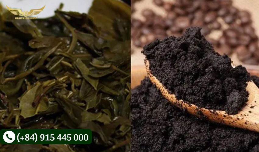 Khử mùi nhựa cao su bằng bã chè