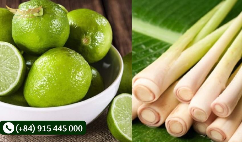 Sử dụng dung dịch chanh sả để khử mùi cao su